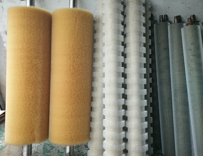 外徑500波紋尼龍工業(yè)毛刷輥加工生產